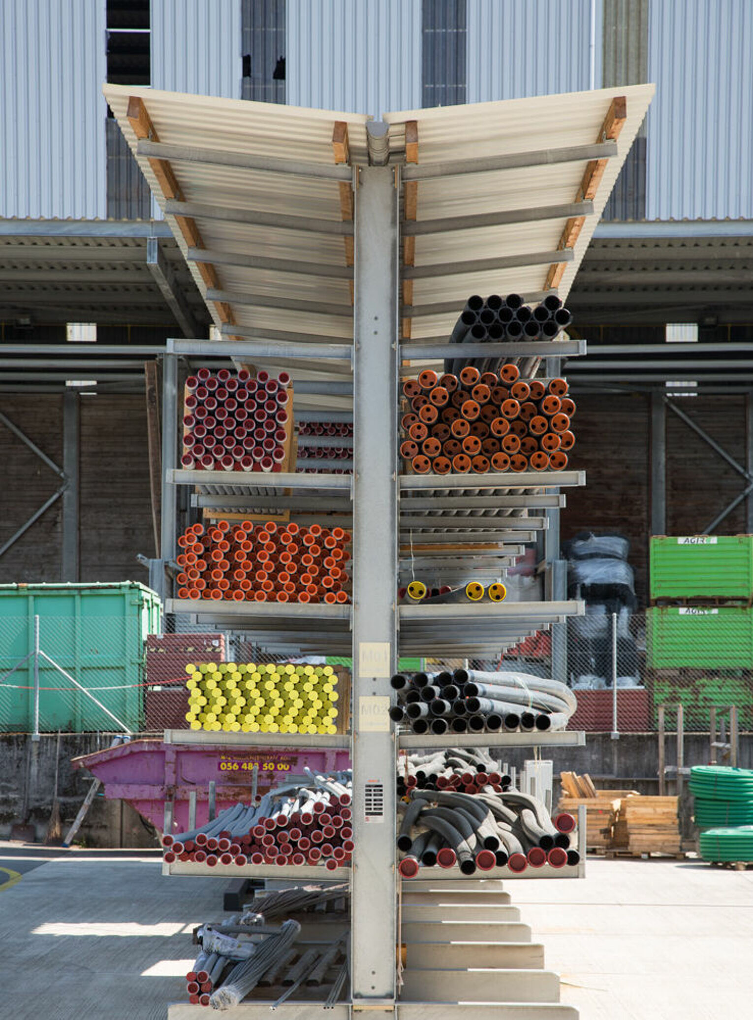 [Translate "Poland"] Cantilever racking building material